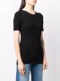 Majestic Filatures T-shirt met ronde hals Zwart - Thumbnail 3