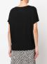 Majestic Filatures T-shirt met ronde hals Zwart - Thumbnail 3
