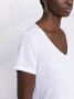 Majestic Filatures T-shirt met V-hals Wit - Thumbnail 2