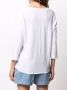 Majestic Filatures T-shirt met V-hals Wit - Thumbnail 4