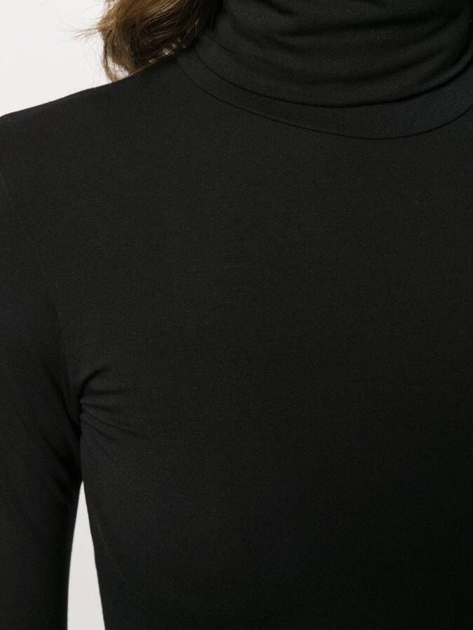 Majestic Filatures Top met col Zwart
