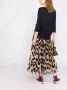 Majestic Filatures Top met cropped mouwen Zwart - Thumbnail 4