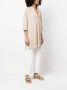 Majestic Filatures Tuniek met cropped mouwen Beige - Thumbnail 3
