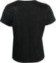 Majestic Filatures T-shirt met V-hals Zwart - Thumbnail 2