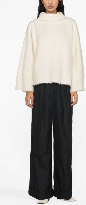 Malo Coltrui van alpacawol Wit