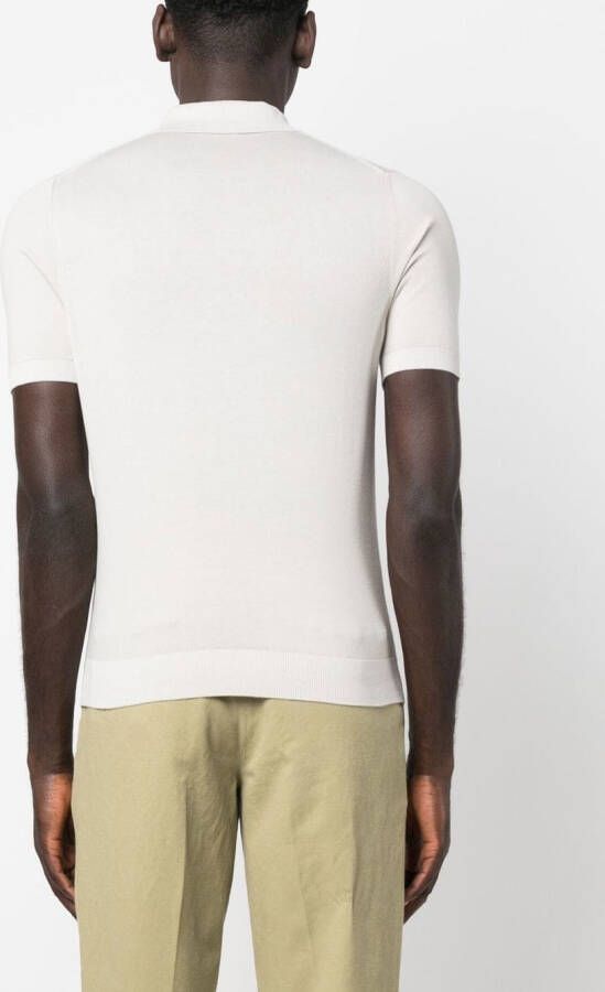 Malo Katoenen poloshirt Grijs