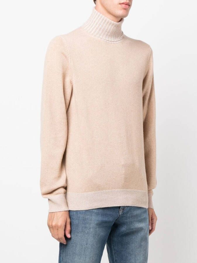 Malo Ribgebreide coltrui Beige