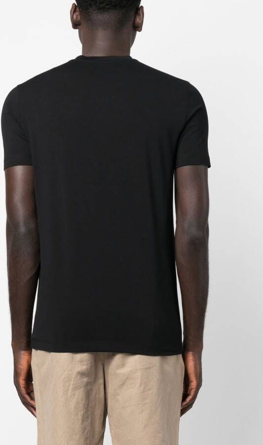 Malo T-shirt met korte mouwen Zwart
