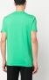 Malo T-shirt van stretch-katoen Groen - Thumbnail 4