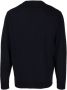 Man On The Boon. Sweater met ronde hals Blauw - Thumbnail 2