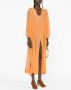 Manebi Zijden jurk Oranje - Thumbnail 2