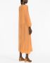 Manebi Zijden jurk Oranje - Thumbnail 4