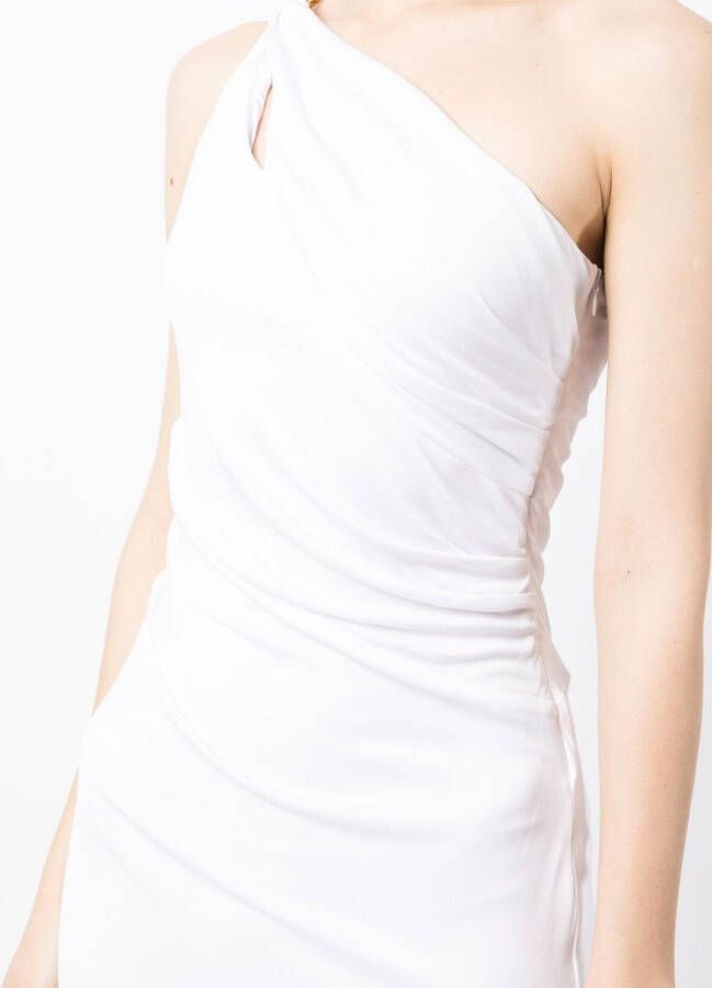 MANNING CARTELL Asymmetrische jurk Wit