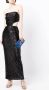MANNING CARTELL Mini-jurk verfraaid met pailletten Zwart - Thumbnail 2