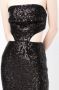 MANNING CARTELL Mini-jurk verfraaid met pailletten Zwart - Thumbnail 5
