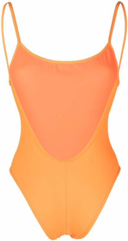 Manokhi Badpak met open rug Oranje