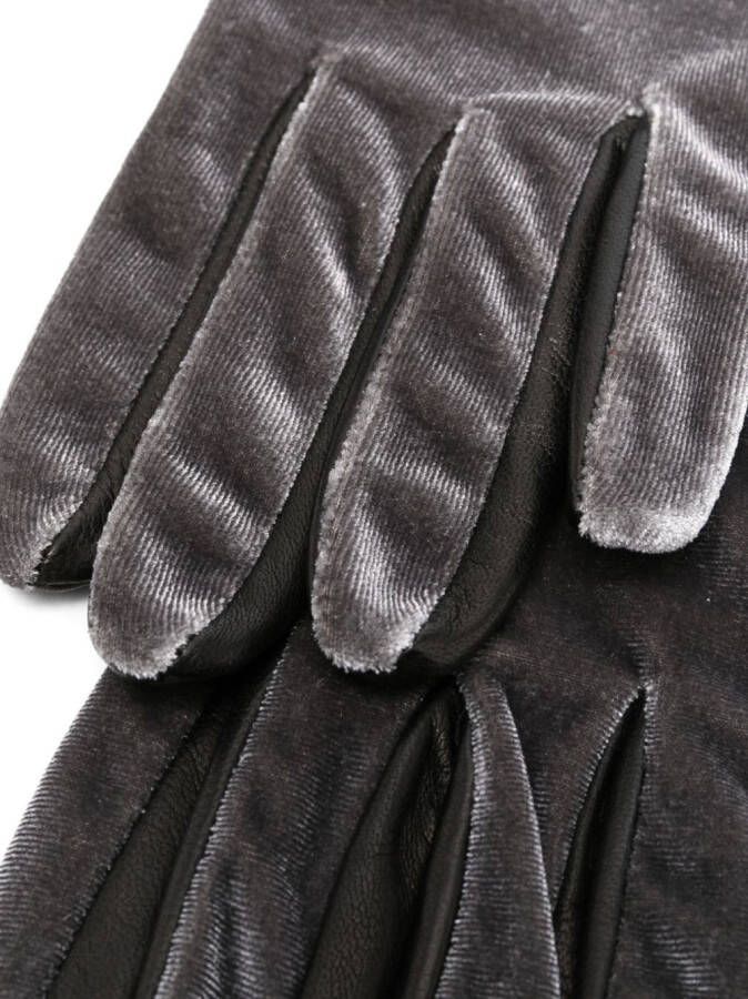Manokhi Lange handschoenen Grijs