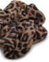 Manokhi Scrunchie met luipaardprint Bruin - Thumbnail 2