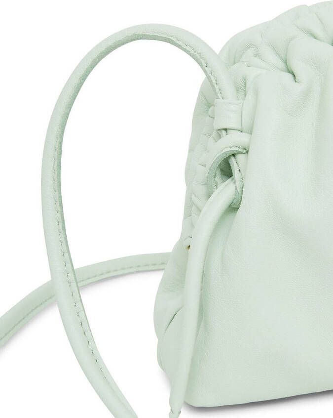 Mansur Gavriel Cloud leren clutch Groen