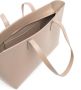 Mansur Gavriel Shopper met logo-reliëf Beige - Thumbnail 5