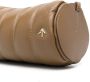 Manu Atelier Cylinder leren schoudertas Bruin - Thumbnail 4