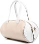 Manu Atelier Cylinder tweekleurige draagtas Beige - Thumbnail 3