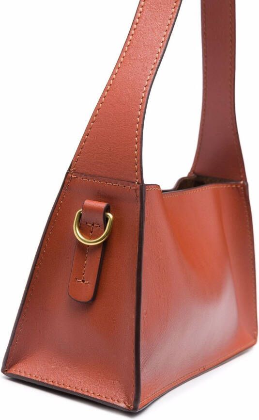 Manu Atelier Esme kleine schoudertas Bruin