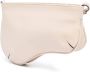 Manu Atelier Schoudertas met logodetail Beige - Thumbnail 3