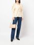 Manu Atelier Prism leren shopper Beige - Thumbnail 2