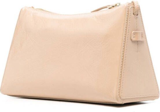 Manu Atelier Prism leren shopper Beige