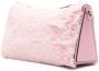 Manu Atelier Prism schoudertas van imitatiebont Roze - Thumbnail 3