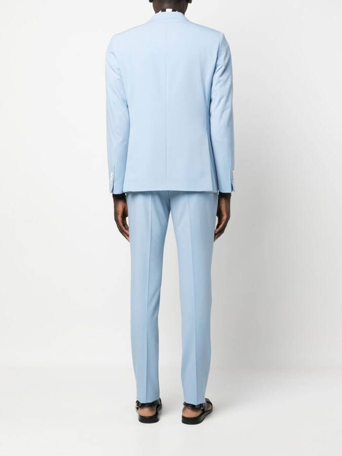 Manuel Ritz Pak met enkele rij knopen Blauw
