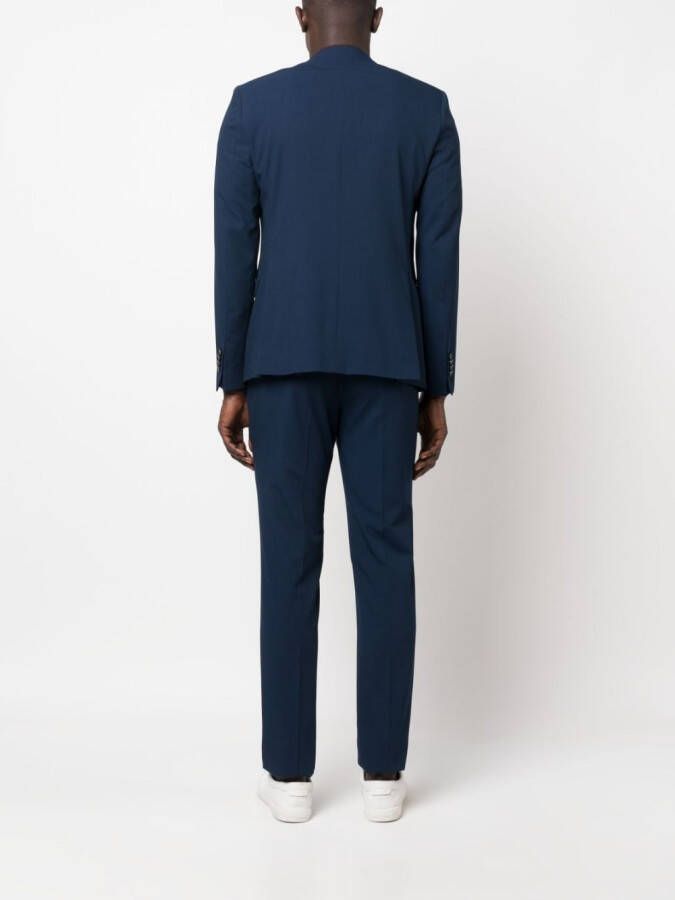 Manuel Ritz Pak met enkele rij knopen Blauw