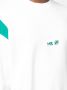 Manuel Ritz Sweater met geborduurd logo Wit - Thumbnail 5