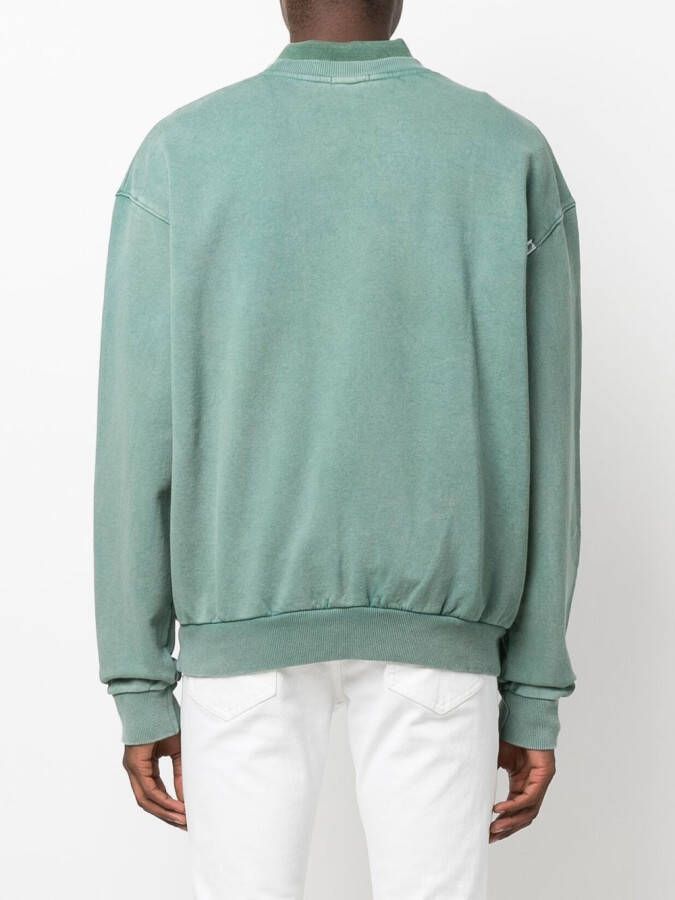 Manuel Ritz Sweater met tekst Groen