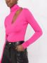 MANURI Blouse met uitgesneden detail Roze - Thumbnail 5