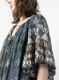 MARANT ÉTOILE Jurk met print Blauw - Thumbnail 5