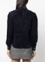 MARANT ÉTOILE Renata ribfluwelen blouse Blauw - Thumbnail 4