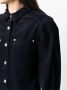 MARANT ÉTOILE Renata ribfluwelen blouse Blauw - Thumbnail 5