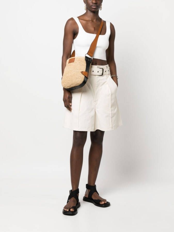 ISABEL MARANT Bayia mini-tas Beige