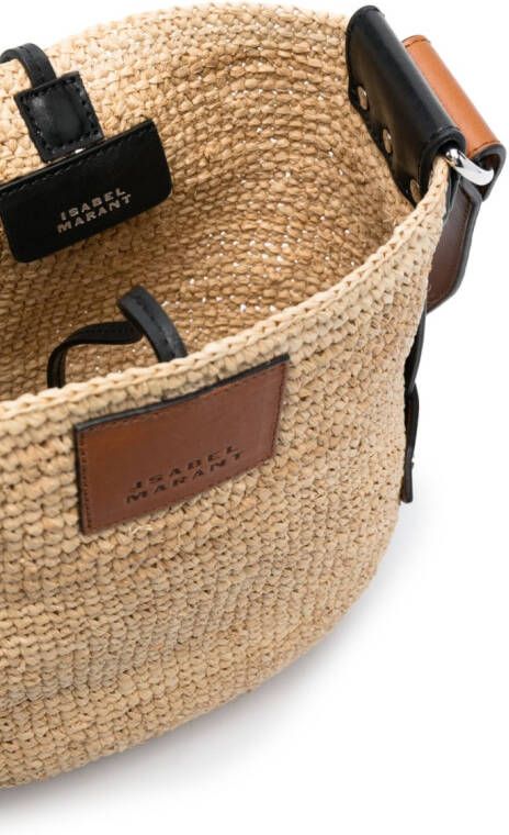 ISABEL MARANT Bayia mini-tas Beige