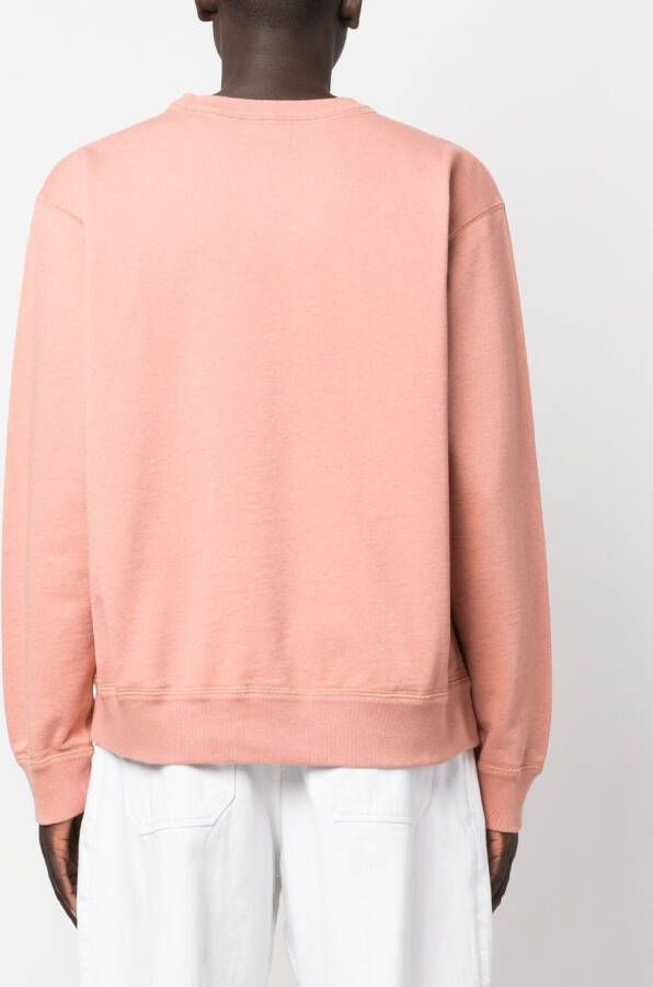 MARANT Sweater met geborduurd logo Oranje