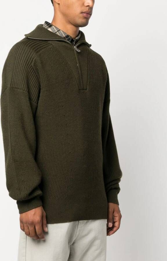MARANT Trui met logopatch Groen