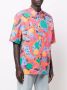 MARANT Overhemd met abstracte print Paars - Thumbnail 3