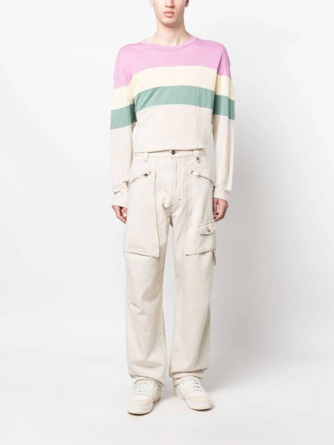 MARANT Straight jeans Beige
