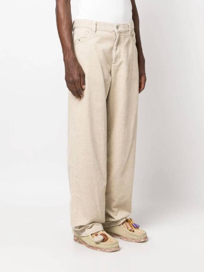 MARANT Jorje ribfluwelen broek Beige