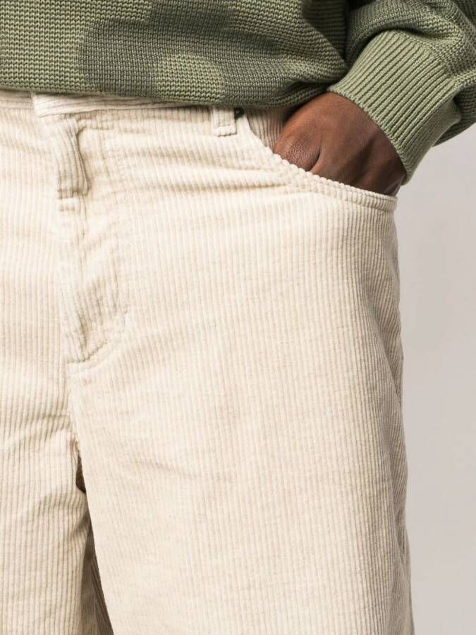 MARANT Jorje ribfluwelen broek Beige