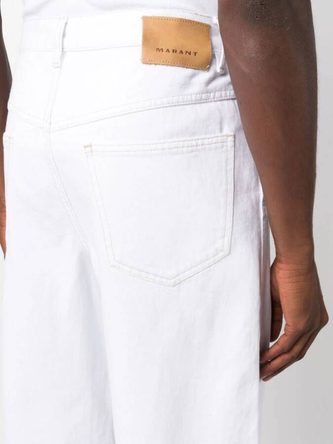 MARANT Jorje straight jeans Wit