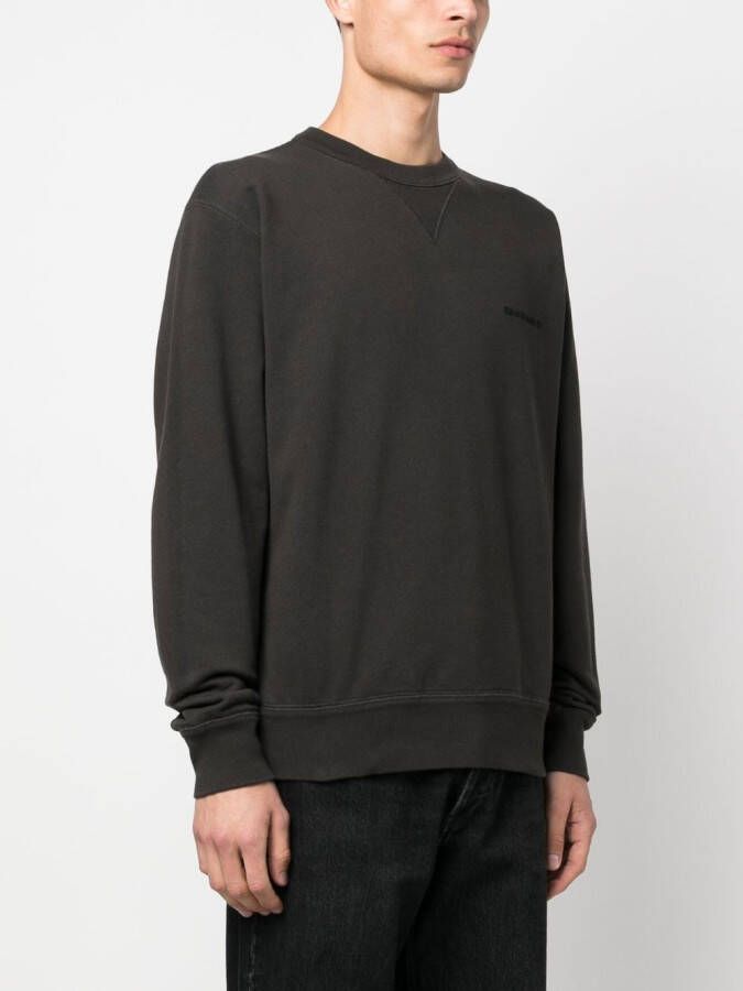 MARANT Mikis sweater met geborduurd logo Zwart