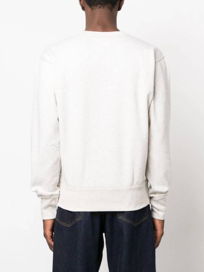 MARANT Sweater met logoprint Beige
